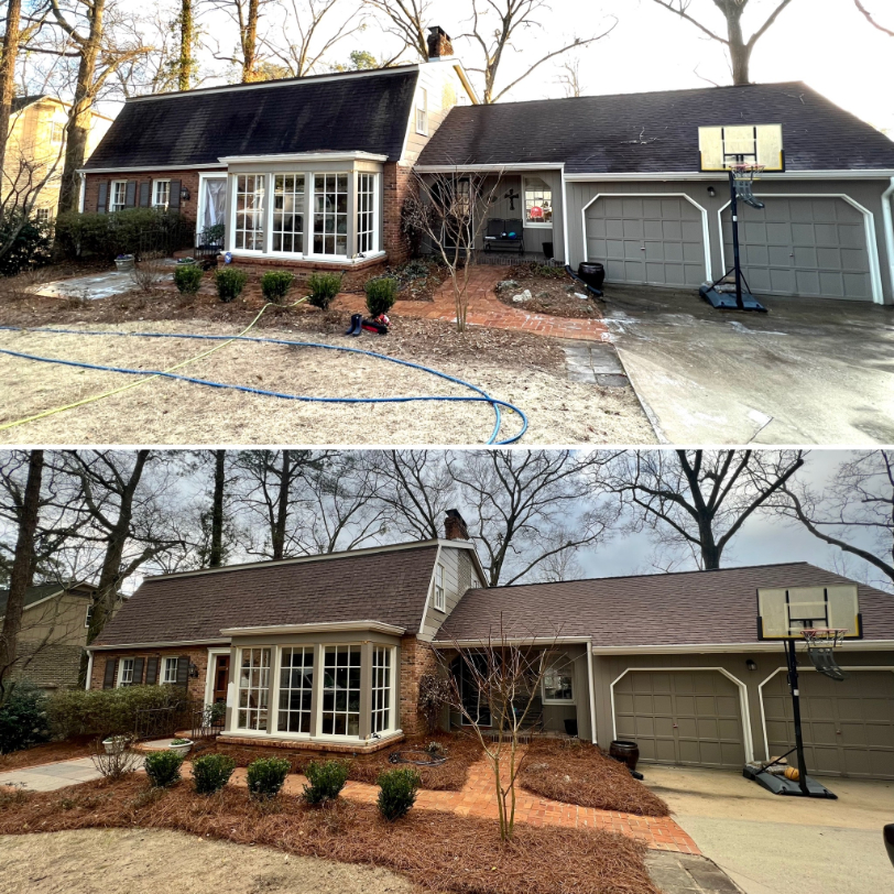 Roof Cleaning and Sidewalk Cleaning in Mountain Brook, AL